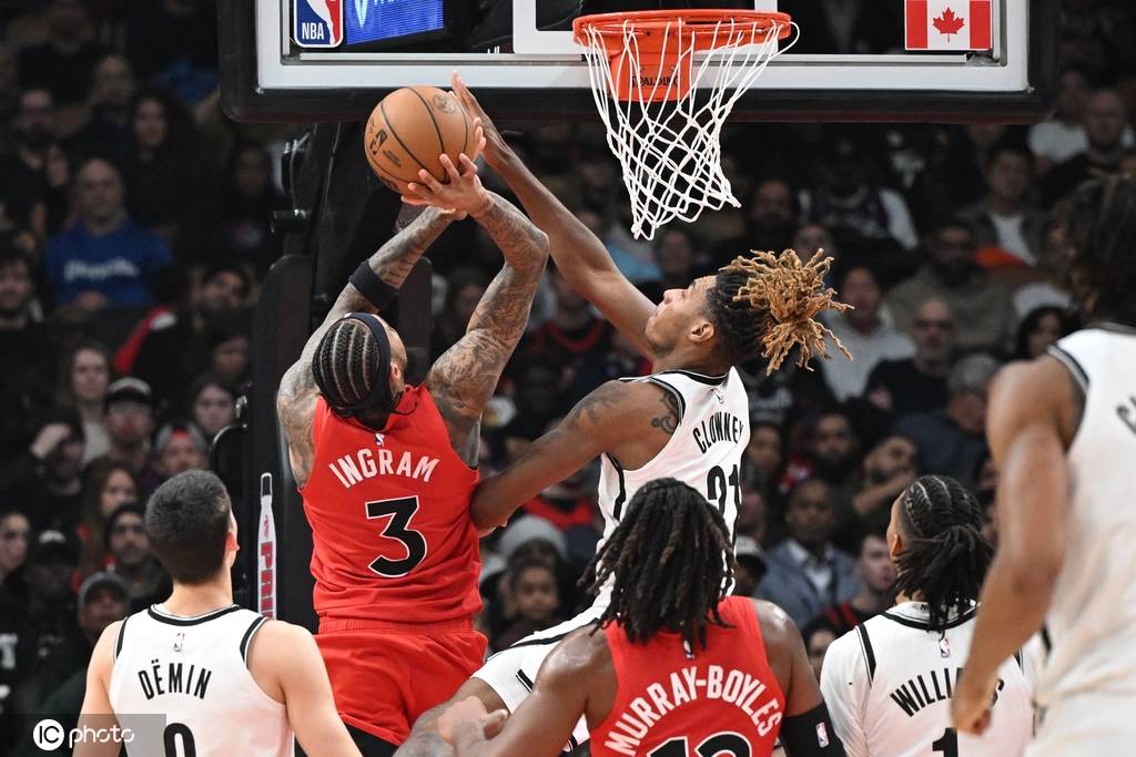 巴恩斯17+7篮网三人空砍20+ 猛龙破网7连胜